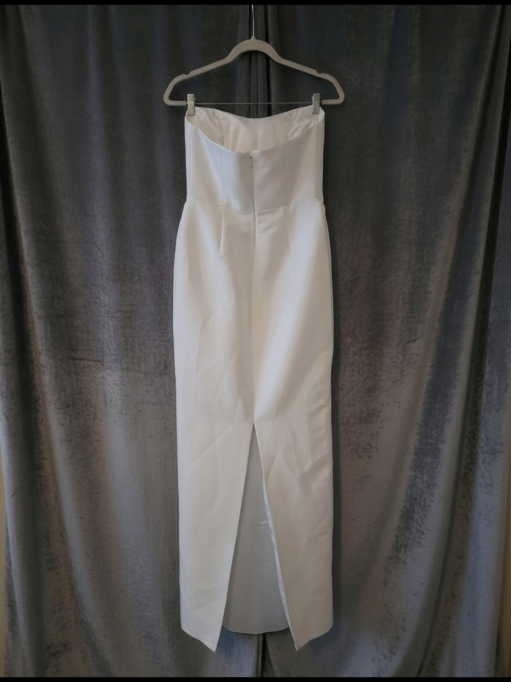 Jenny Yoo Strapless White Catalina Classic Wedding Gown, NWT Timeless Bridal - Picture 7 of 9